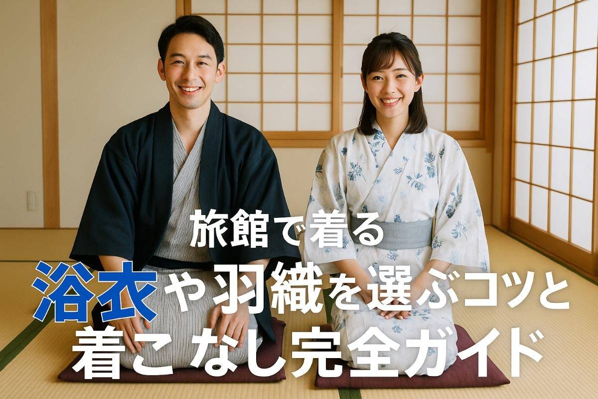 旅館で着る浴衣や羽織を選ぶコツと着こなし完全ガイド