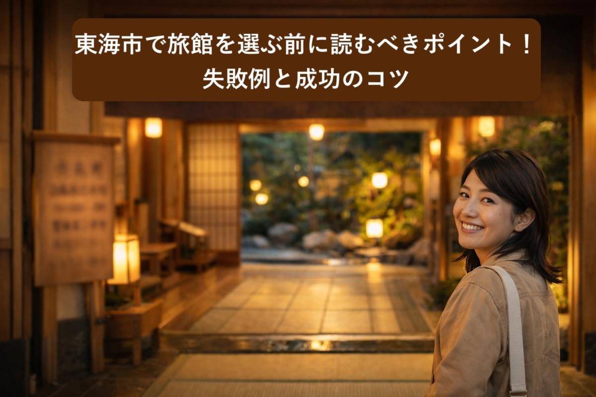 愛知県東海市周辺での満足する旅館の選び方と温泉宿泊体験